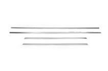 Renault Megane II 2004-2009 гг. Узкие дверные молдинги 2006-2010 (4 шт, нержавейка) фото 2