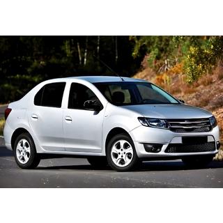 Накладки на Зеркала BMW-Style (2 шт) Renault Logan II 2013-2022 гг. фото 1