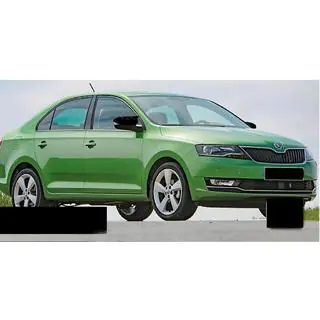 Накладки на Зеркала BMW-Style (с Поворотником, 2 шт) Skoda Rapid 2012-2019 гг. фото 4