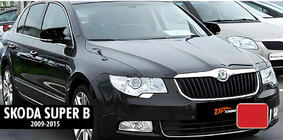 Skoda Superb 2009-2015 гг. Накладки на Зеркала BMW-Style (2 шт) фото 5