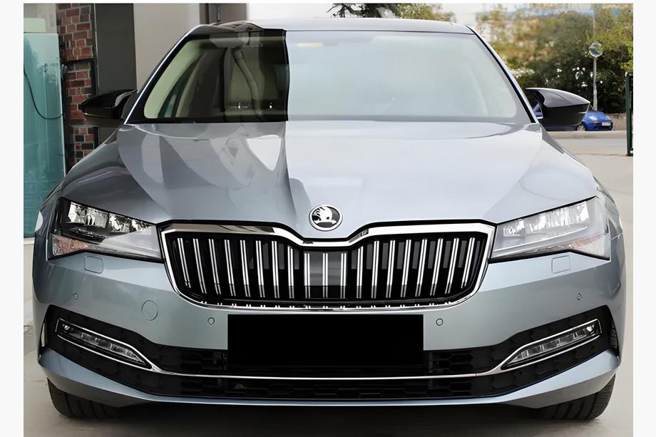 Skoda Superb 2015-2024 гг. Накладки на Зеркала BMW-Style (2 шт) Фото 3