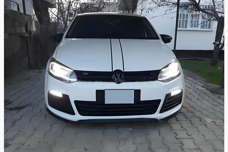 Volkswagen Polo 2010-2017 гг. Накладки на Зеркала RLine-Look (HB, 2 шт) Фото 9
