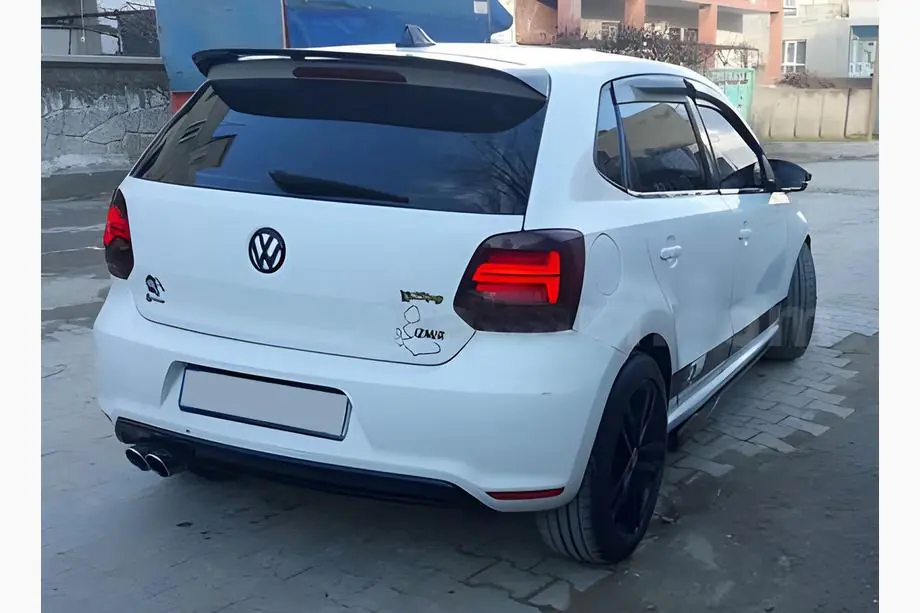 Volkswagen Polo 2010-2017 гг. Накладки на Зеркала RLine-Look (HB, 2 шт) Фото 11