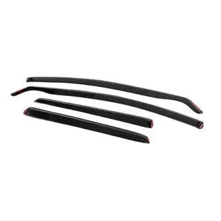 Вставные ветровики на окна (HB, 4 шт, Esa) Seat Leon 2013-2020 гг. фото 2