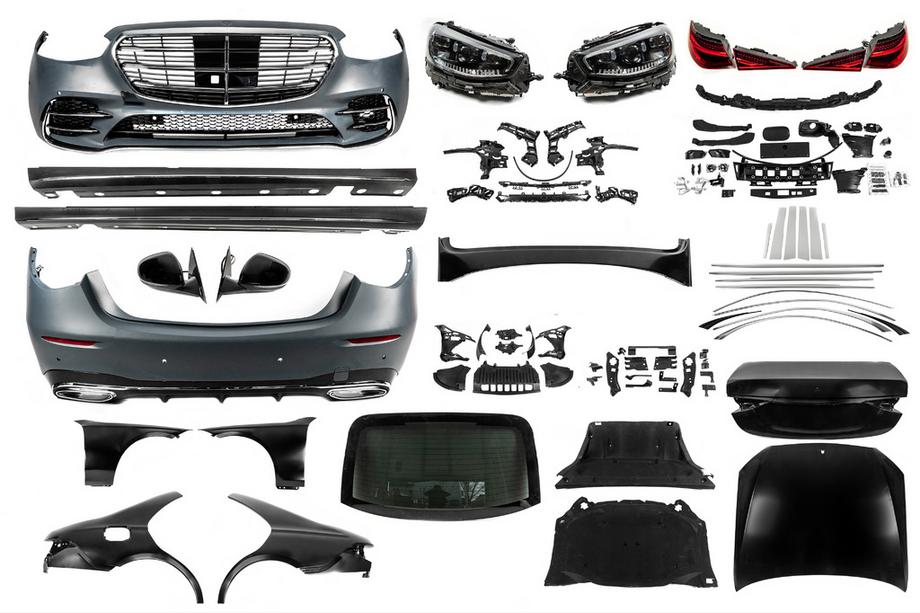 Mercedes S-сlass W221 2005-2013 гг. Комплект рестайлинга в W223 AMG Line (без дверей) Image