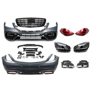 Комплект обвеса рестайлинг S63 AMG-2018 фото 2