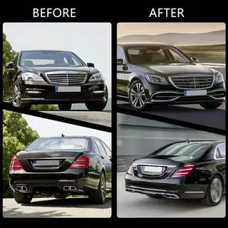 Комплект рестайлинга в W222 AMG S63 фото 3