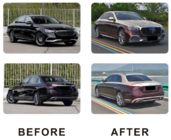 Mercedes E-сlass W213 2016-2023 гг. Комплект обвеса Maybach (для 2020-2024) фото 3