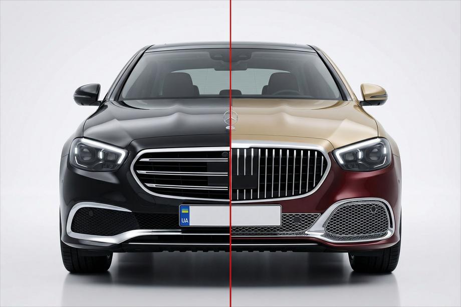 Mercedes E-сlass W213 2016-2023 гг. Комплект обвеса Maybach (для 2020-2024) Image