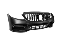 Mercedes C-сlass W205 2014-2021 гг. Комплект обвеса с диффузором для Coupe (AMG C63-design 2018-2021) фото 6