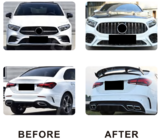 Mercedes A-сlass W177 2018- гг. Комплект обвеса AMG A45 (Type-B) фото 1