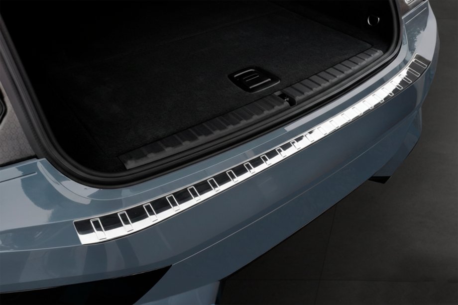 BMW iX (I20) 2022 2022- гг. Накладка на задний бампер Carmos нержавейка