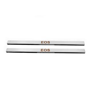 Volkswagen EOS 2006-2011гг. Накладки на пороги Carmos (2 шт, нерж) 