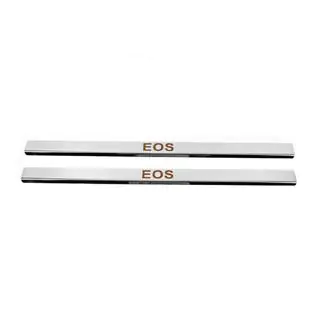 Накладки на Пороги Carmos (2 шт, Нержавейка) Volkswagen EOS 2006-2011 гг. фото 1