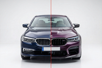 BMW 5 серия G30/G31 2017-2023 гг. Комплект рестайлинга с капотом и крыльями (в M5 Competition 2021) фото 1
