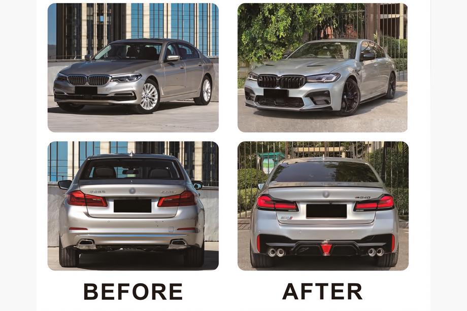 Комплект рестайлинга с капотом и крыльями (в M5 Competition 2021) Image