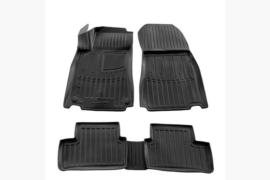 Mercedes A-сlass W177 2018- гг. Резиновые коврики Stingray 3D (5 шт) Image