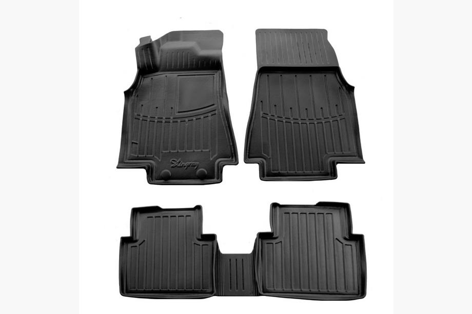 Mercedes B-class W245 2005-2011 гг. Резиновые коврики Stingray 3D (5 шт) Image