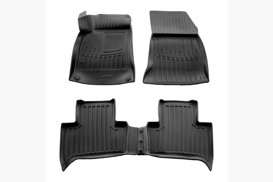 Mercedes B-class W246 2011-2018 гг. Резиновые Коврики Stingray 3D (2014-2018, Electric, 5 шт) Image