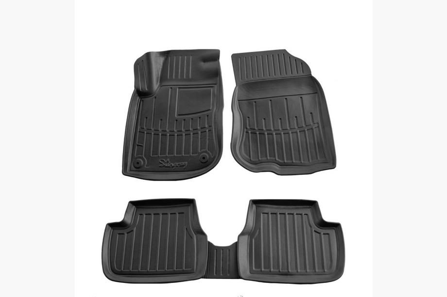 Peugeot 2008 2013-2019 гг. Резиновые коврики Stingray 3D (5 шт) Image