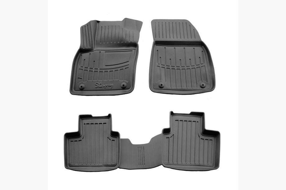 Volvo XC40 2018- гг. Резиновые коврики Stingray 3D (5 шт) Image