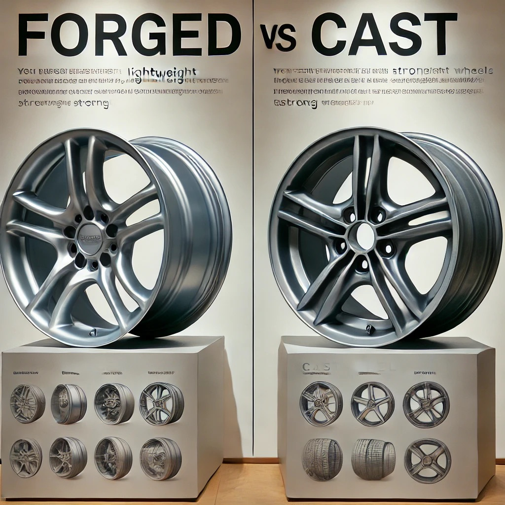 Разница между коваными и литыми автомобильными дисками: что выбрать?