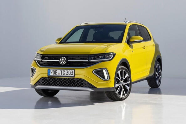 Volkswagen T-Cross первого поколения: фейслифт 2023 года