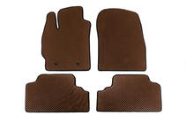 Toyota Auris 2007-2012 гг. Коврики EVA (Коричневые) фото 1