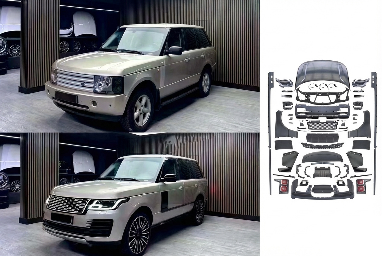 Комплекту рестайлінгу в 2020 рік (без дверей) для Range Rover III L322 2002-2012 рр
