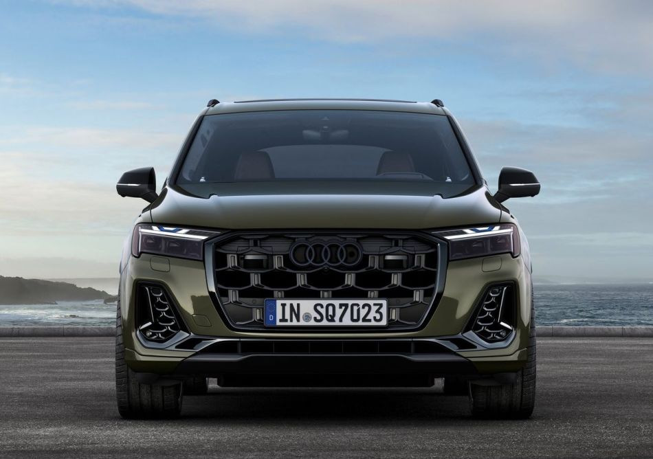 Обзор высокопроизводительного Audi SQ7 facelift 2024 года