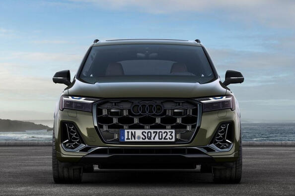 Обзор высокопроизводительного Audi SQ7 facelift 2024 года