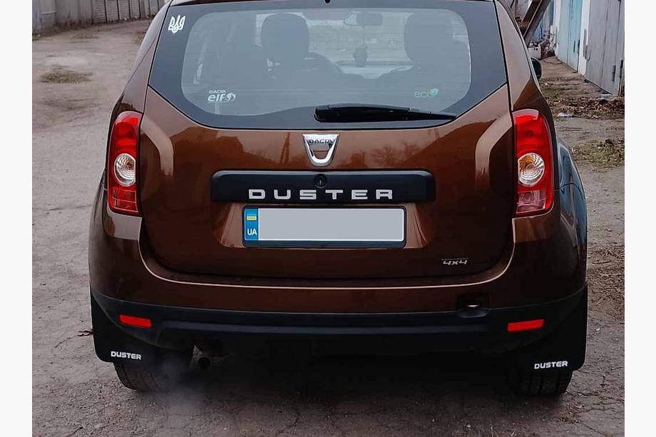 Dacia Duster 2008-2018 гг. Оригинальные брызговики EuroCap (4 шт) Фото 3