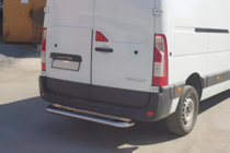 Nissan NV400 2010-2024 гг. Задняя подножка (нержавейка) фото 4