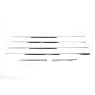 РАСПРОДАЖА Наружные молдинги окон Carmos Nissan X-trail T31 2007-2014 гг. фото 1