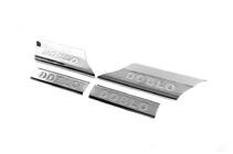 Накладки на внутренние пороги нержавеющая сталь (Carmos V2) фото 2