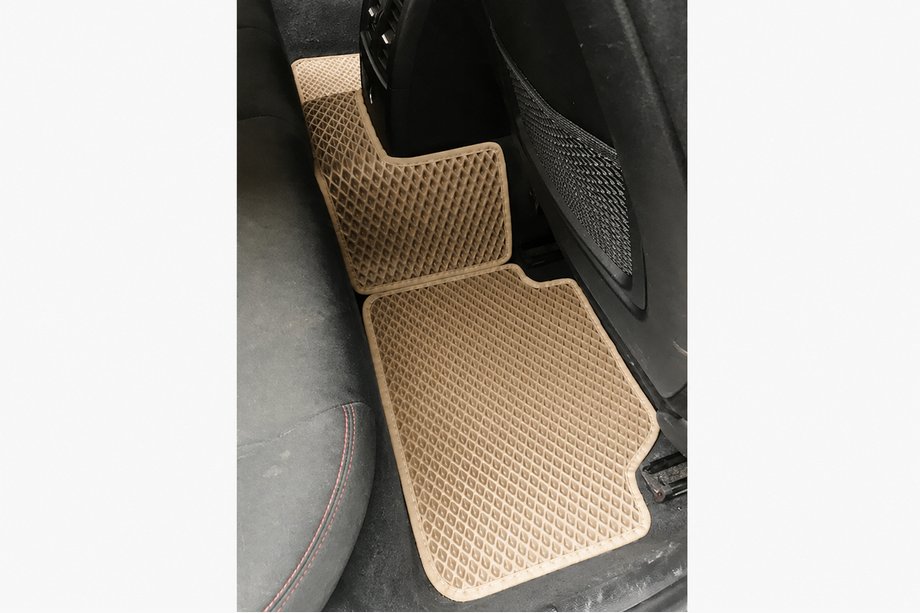 BMW 1 серия F20/F21 2011-2019 гг. Коврики EVA (Бежевые) Фото 3