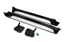 Боковые пороги (2 шт., алюминий) фото 3