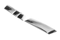 Renault Megane III 2009-2016 гг. Углы переднего бампера из нержавеющей стали 2008-2011 фото 4