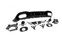 Mercedes A-сlass W177 2018- гг. Задний диффузор с насадками на выхлоп (Дизайн A35 HB) фото 6