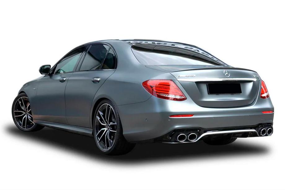 Mercedes E-class W213 2016-2023 гг. Задний диффузор с насадками E53-Design (для AMG/AMG-Line) Фото 1