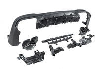 Mercedes GLC X253 2015-2022 гг. Задний диффузор с насадками Black (Дизайн AMG63) фото 5