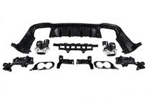 Mercedes GLC X253 2015-2022 гг. Задний диффузор с насадками на выхлоп (Дизайн AMG43) фото 6