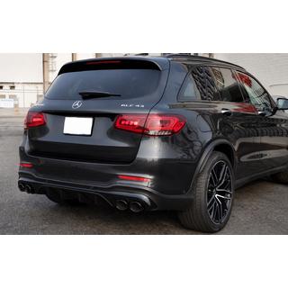 Задний диффузор с насадками на выхлоп (Дизайн AMG43) фото 2