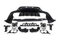 Mercedes GLC coupe C253 2016-2023 гг. Задний диффузор с насадками на выхлоп (Дизайн AMG43) фото 5