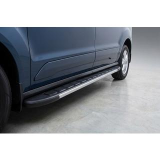 Боковые Подножки Duru (2 шт., Алюминий) Ford Connect 2021- гг. фото 1