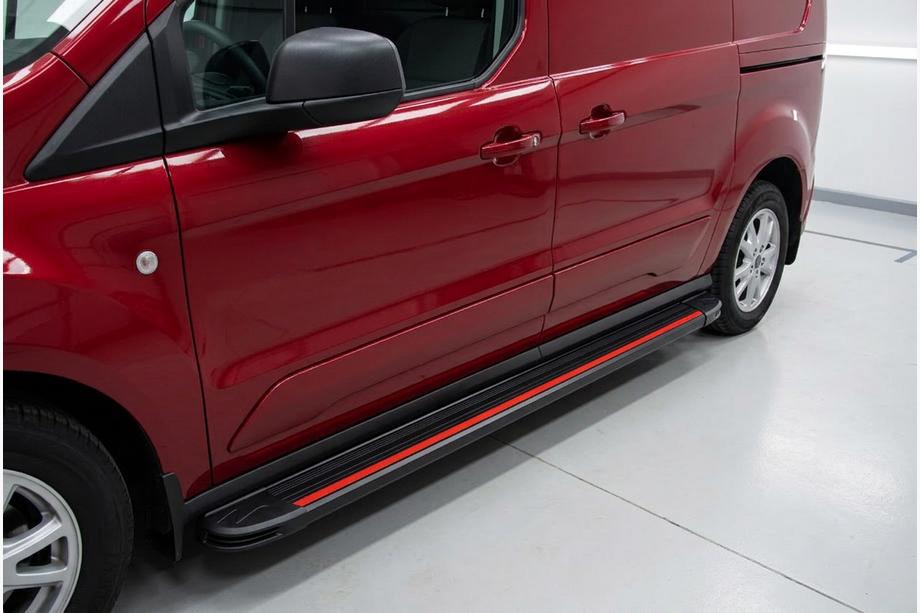 Ford Connect 2021- гг. Боковые Подножки Maya Red (2 шт., Алюминий) Фото 1