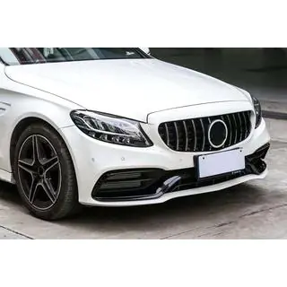Передний бампер в сборе (дизайн AMG C63 2018-2021)