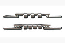 Opel Movano 2021- гг. Передняя защита ST009-15 (нержавейка) фото 1