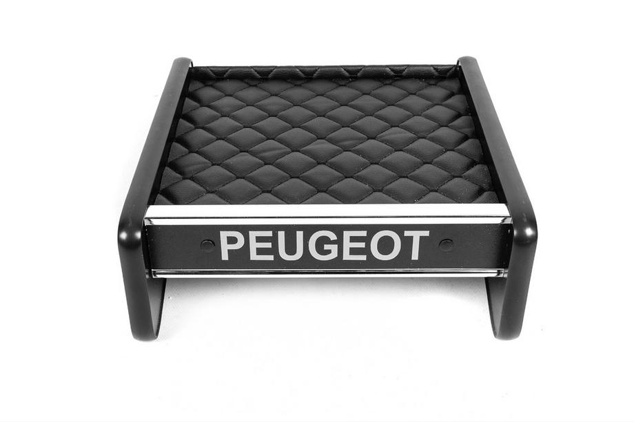 Peugeot Boxer 2000-2006 Полка на панель (Черная с черной нитью) Image