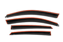 Ветровики с хромированным молдингом Niken Luxury (4 шт) фото 3